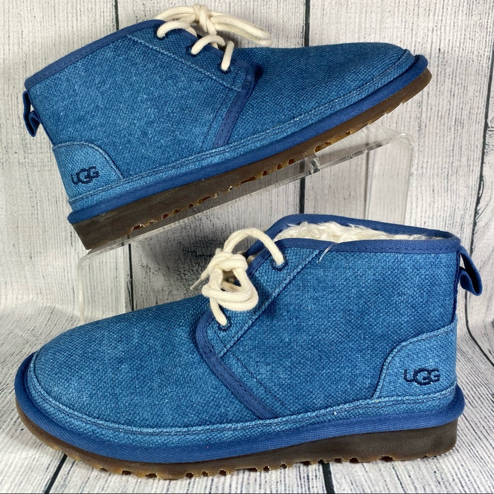 NEW NWT UGG Womens Neumel Chukka Boots Blue 1117613.